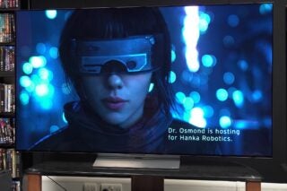 LG C3 OLED Ghost in the Shell HDR