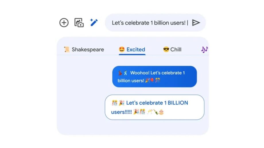 Google Messages 1 billion