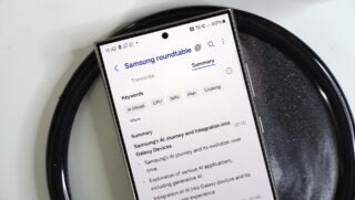 Samsung Galaxy S24 Ultra AI summary